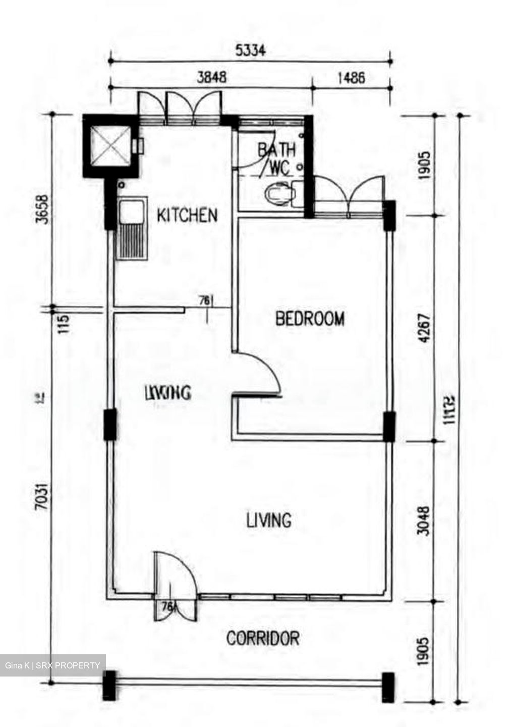 Blk 45 Blangah Court (Bukit Merah), HDB 2 Rooms #571787131